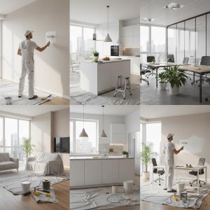 Malování interiérů (byty, domy, kanceláře)